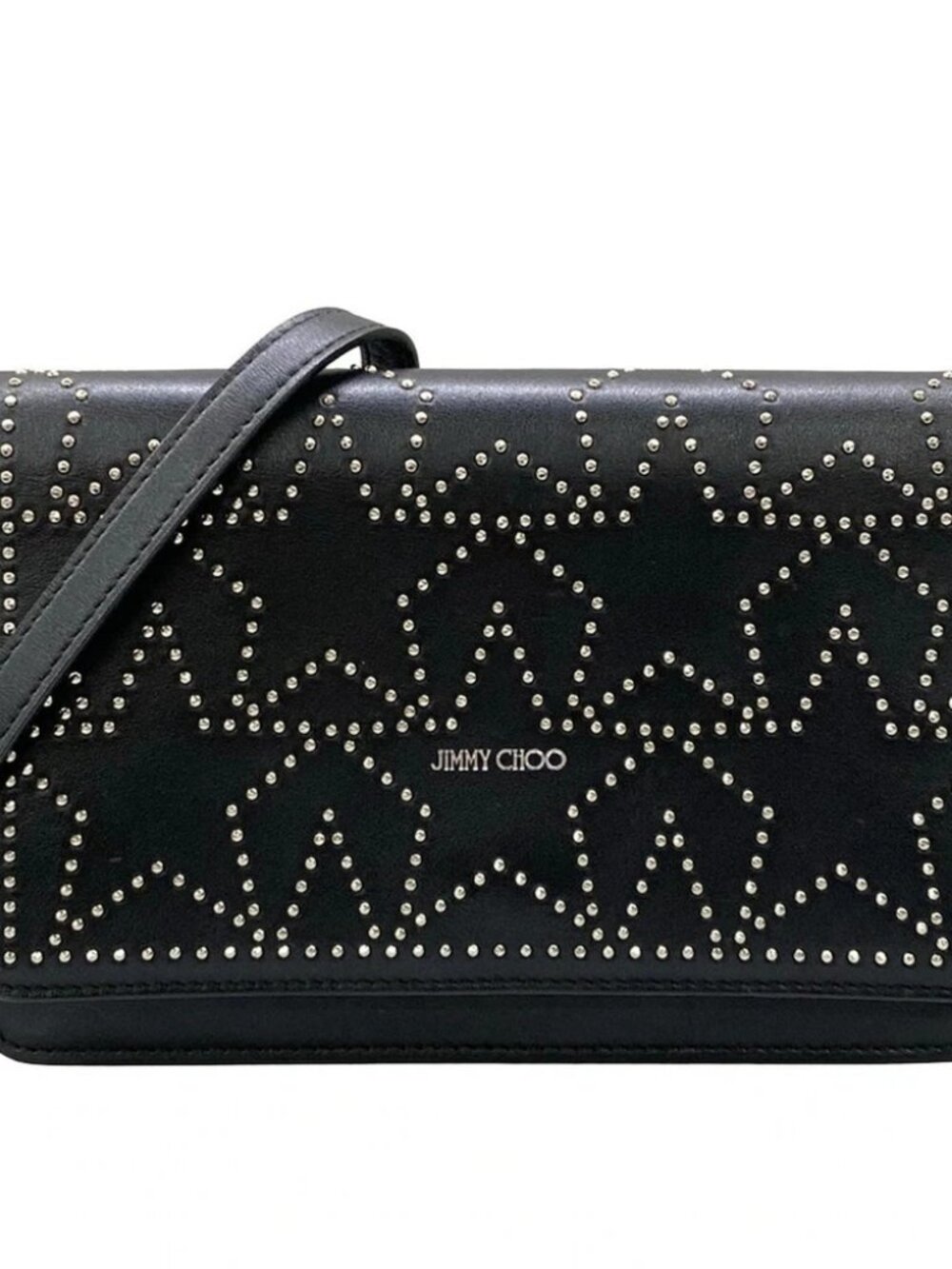 JIMMY CHOO Star Palace ref.2428793 Black Leather Other Style Wallet